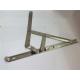 Cold Rolled Shelf Support Brackets , Stainless Steel Brackets Metal Plate Stamping Part