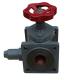 Black Ductile Iron Gate Valve Wearproof Chemical Free With Screw Handle