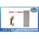 304 Stainless Steel Car Park Barrier Gate With Servo Motor For Smart Parking Security