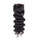 4x4 Lace Closure Indian Loose Wave Closure With Front Baby Hair 10 to 22