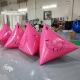 Custom Logo Triathlon Floating Inflatable Swim Buoy Inflatable Triangle Water Race Marker