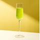 Sparkling Crystal Champagne Flutes 200ml Transparent Wine Glasses 7 Ounces