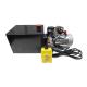 DC 12V 1.6kw Double Acting Hydraulic Power Unit with 8L Steel Tank and Remote Control for Dump Trailers, Lifter, Lifting Platform