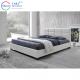 20000 Minimalist Design Wolid Wood Frame Double King Size White Home Bed Furniture For Bedrooms