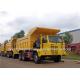 Mining tipper truck / dump truck bottom thickness 12mm and HYVA Hydraulic lifting system