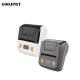 80mm Type-C Thermal Receipt Printer USB+Bluetooth Interface Portable Wireless Label Maker 2 in 1 Mini Thermal Printer