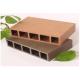 UV Resistant Hollow Wood plastic Composite Decking , Waterproof Hollow Decking Boards