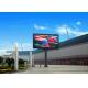 Iron Full Color Video Curved Led Display Screen 5000K P20 2R1G1B IP65 220V / 50Hz