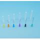 Out Diameter 1.1mm 19G Disposable Hypodermic Syringes Cream Color