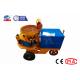 Larger Capacity Dry Mix Shotcrete Machine Environmental For Swimming Pool Pond