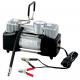 Silver Two Cylinder 12v Heavy Duty Vehicle Air Compressor With Handle 1 Year