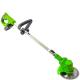 500w Cordless Lawn Mower And Trimmer Set Battery Operated Electric Grass Clippers