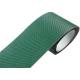 Indoor Pvc Pu Conveyor Belt , Green Corrugator Belt With Steel Clipper Joint