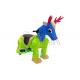 Stuffed Kiddie Electric Animal Ride Height 90cm For Shopping Mall