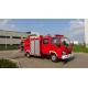 96KW Mini Rescue Fire Trucks With Water Foam Powder Multifunctional