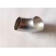 Welded 304 Stainless Steel Tubing Elbows Fittings Equal Shape ISO9001 Approval