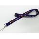 Promotion Gifts Silk Screen Lanyards / Breakaway Id Lanyard With Colorful Stars