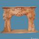 Baby Statue Carved Marble Fireplace Surround Mantels
