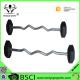 Commercial Fixed Rubber Barbell , Gym Barbell Set For Bodybuilding Fitness