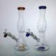 Durable 10'' Glass Beaker Bongs Dab Rig Blue Water Pipes 14mm Joint Bowl
