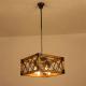 Vintage Loft Wood Chandelier Living Room Bedroom Dining Room Light Pendant Lamp(WH-VP-135)