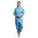 Antistatic Waterproof Workshop Uniform Zippers Dustproof Cleanroom Esd Garment