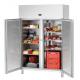 Stainless Steel 4 Door Freezer Commercial Upright Kitchen Refrigerator Custom Freezer