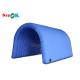 Inflatable Lawn Tent 5x5x3mH Blue Inflatable Tunnel Tent Oxford Cloth For Exhibition