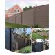 Blue Grey Anti Rot Composite Wood Fences Waterproof Planks No Splinter