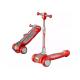 128cm Height Childrens Ride On Scooter Three Wheeled Scooter For Kids