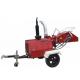 4 Cylinder Diesel Engine Wood Chipper 8 Inch Chipping Capacity CE Approval