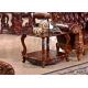 french style wooden carved luxury end side table