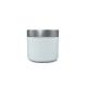 100g White Plastic Cosmetic Jars Empty Containers Anti Impact For SPA Cream / Scrub Paste
