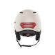 EDR BLE Mode White Smart Motorcycle Helmets OEM With Brake Light