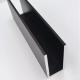 6005 Black Anodized Aluminum U Channel 3m For Decorations