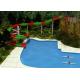2 Person Outdoor Swimming Pool Slides For Family Resort / Adventure Park Water Slide