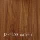 melamine paper/furniture wooden grain paper JS-3209 walnut 1250*2470mm 70/80gsm