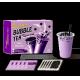 Premium Supply - Bubble Tea kit boba tea kit 5 serves - Taro Milk Tea Set. Milk Tea set.