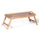 waterproof foldable bamboo breakfast dinner serving bed table tray