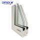 Sound Proof Sliding Window Systems UPVC Profiles  2.0 mm DIMEX E55