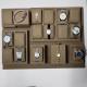 Coffee Color Luxury Watch Display Rectangle Wood Watch Set Box