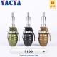 900mah 510 Electronic Cigarettes Stainless steel with Grenade Shape