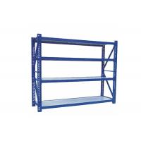 SPCC Material Medium Duty Storage Racks Customized Layers CE Certification
