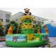 Commercial Grade Inflatable Rock Climbing Wall / Monkey Jungle Inflatable Climbing Tower For Children