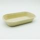 Oil Resistant Restaurant Pulp Paper Products , Paper Pulp Tray Environmental Friendly