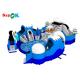 Inflatable Sea Snail Land Slide Water Park Beach Commercial Amusement Water Games Swimming Pool For Kids