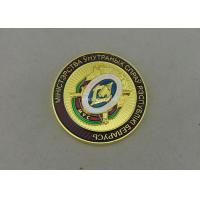 Transparent Enamel Personalized Military Coins , Custom 3D Memorial Coin For Army