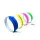 Writable RFID NFC Fabric Wristband UID Numbers 13.56MHz PVC With Logo Printing
