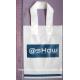 Durable Recyclable Water Resistant Plastic Handle Bag Customized