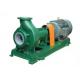 Fluoroplastic Alloy Single Stage Chemical Pump , Industrial Centrifugal Pumps
